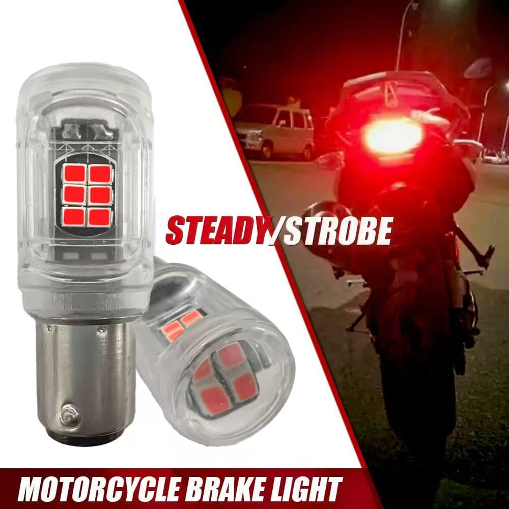 Luz Traseira LED Para Motocicleta-Lâmpada De Substituição DC De Alto Brilho Modelos 2019-2024