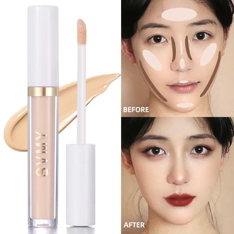  Corretivo Camuflagem Hidratante, Leve, Cobertura Total, Longa Duração, Disfarça, Corrige, Cobre, Hidrata, Realça, Areia