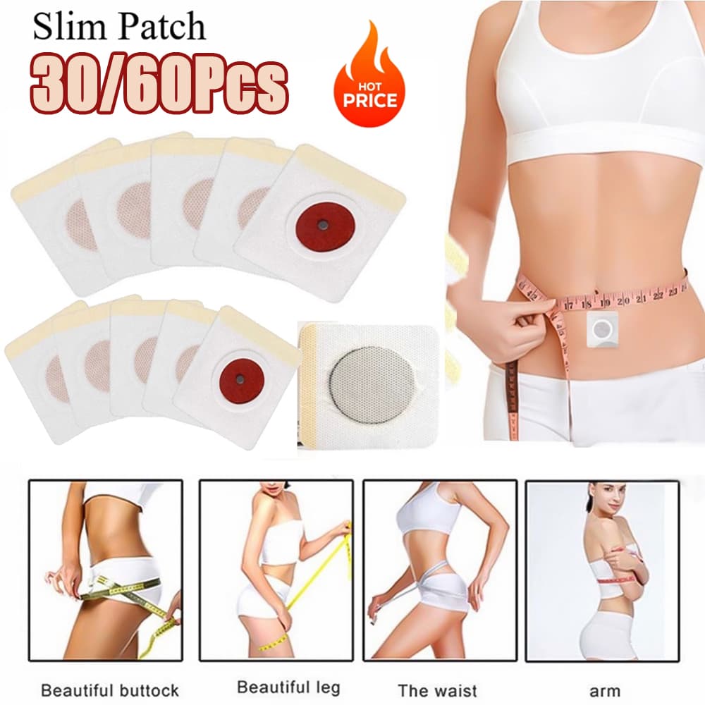 Patches De Umbigo Emagrecedores Para Queima De Gordura Da Barriga E Suporte Perda De Peso