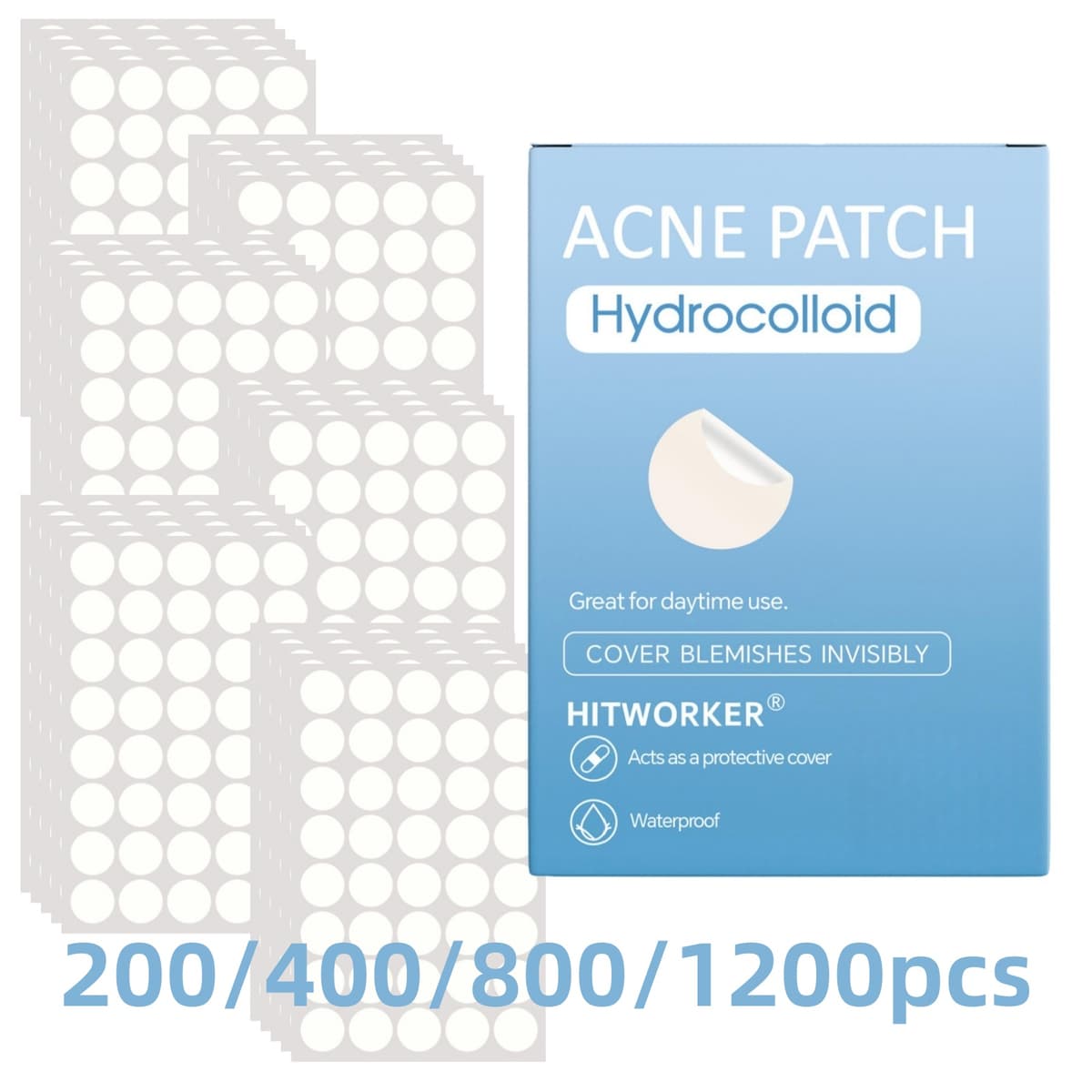 Adesivos Para Acne | Especialmente Projetado Ocultação De Manchas , Esconde Espinhas E Imperfeições , Cuidados Faciais C