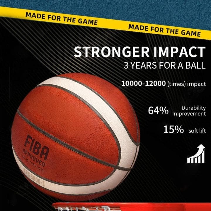 BG3800 Basquete Tamanho 7 , Composto De Couro Para Treinamento E Jogos Internos Externos