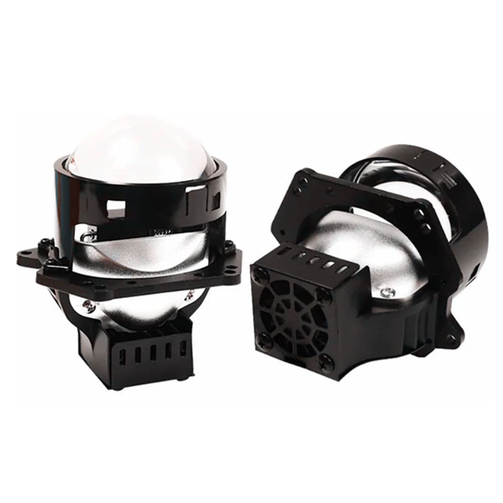 Lente De Projetor Universal 60W 3 Polegadas Bi-LED 40000LM Para Farol H4 H7 9005 9006 Retrofit