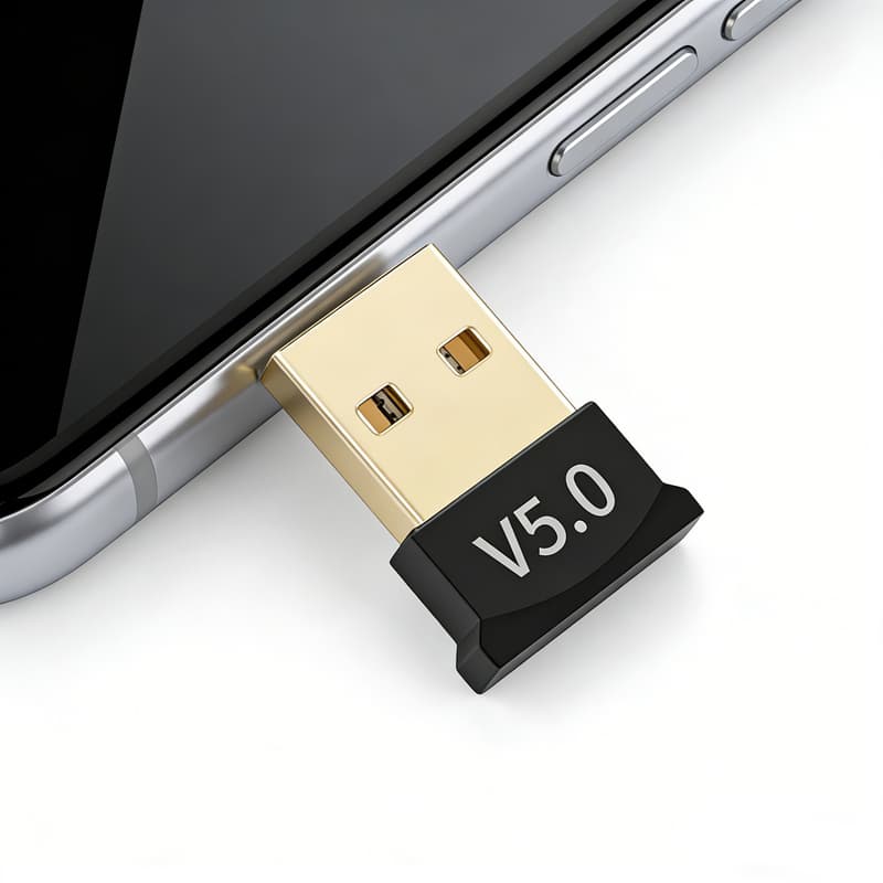 4 Pcs MINI USB Bluetooth 5.0 Adaptador Dongle Sem Fio Adaptadores Suporte Smartphone Tablet Laptop Computador