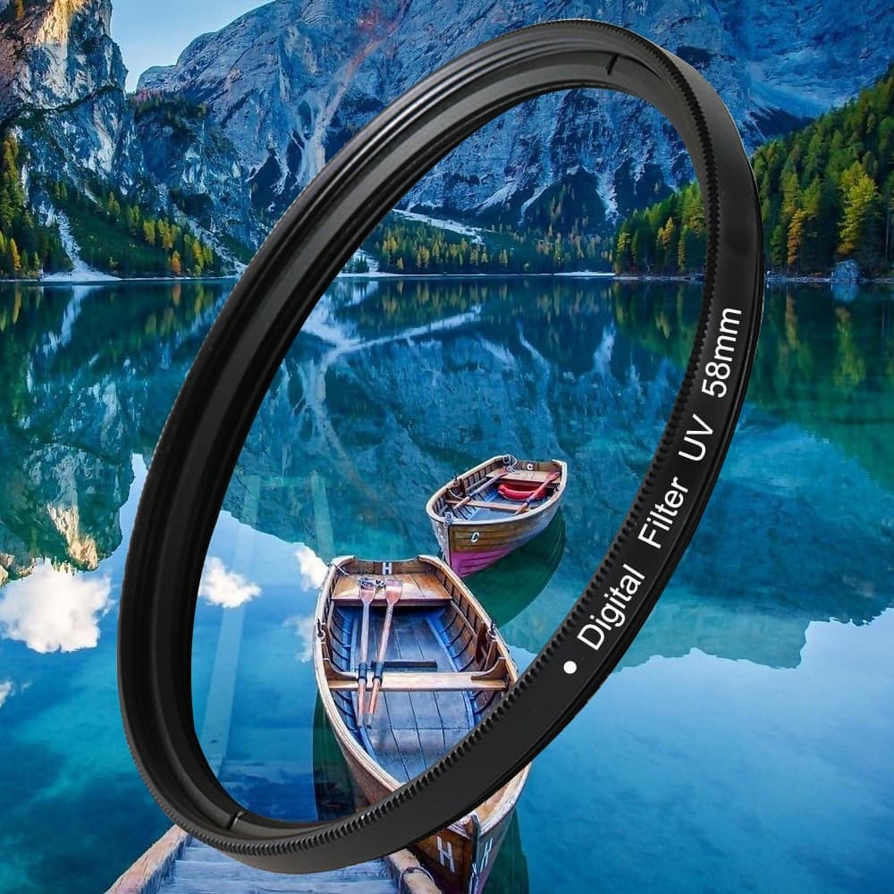 37 40,5 43 46 49 52 55 58 62 67 72 77 82mm Lente Filtro Digital UV Protetor De Para Canhão DSLR SLR Pacote De Amostra De