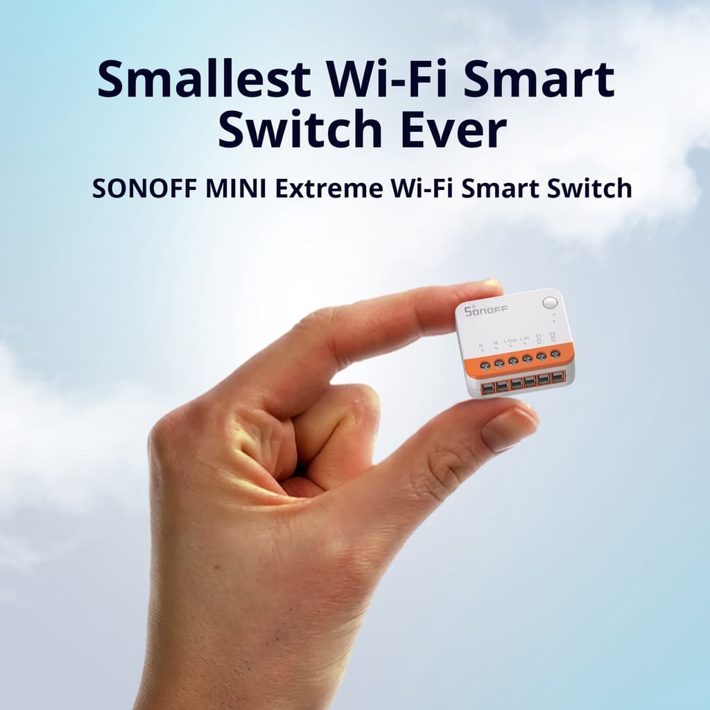SONOFF MINIR4 MINI Extreme Wifi Smart Switch eWeLink APP Controle De Tempo DIY Cena Inteligente Alexa Google Home